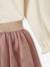 Top with Broderie Anglaise Collar & Tulle Skirt for Baby Girls ecru - vertbaudet enfant 