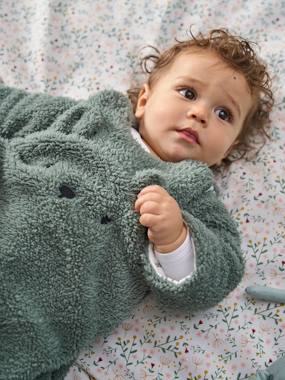 Gigoteuse hiver manches amovibles en polaire Ours GREEN FOREST  - vertbaudet enfant