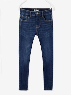 Indestructible Slim Leg Jeans for Boys  - vertbaudet enfant