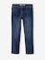 Jean garçon droit indestructible waterless DENIM BRUT+denim gris+STONE - vertbaudet enfant 