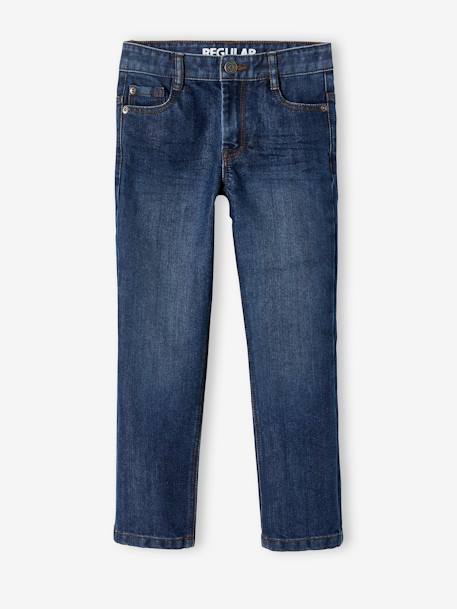 Waterless Straight-Leg Jeans for Boys stone - vertbaudet enfant 