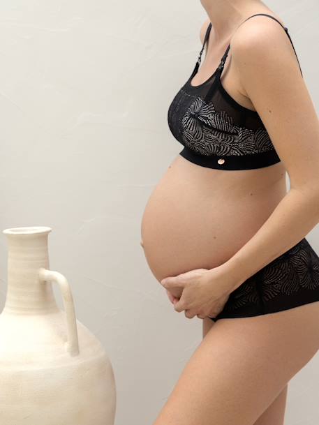 Maternity & Nursing Special Bra, Dahlia by CACHE COEUR black - vertbaudet enfant 