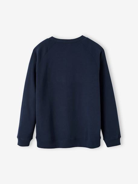Christmas Sweatshirt for Men, 'Happy Family Forever' Capsule Collection navy blue - vertbaudet enfant 