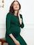 Dress for Maternity, Audrey LS by ENVIE DE FRAISE fir green - vertbaudet enfant 