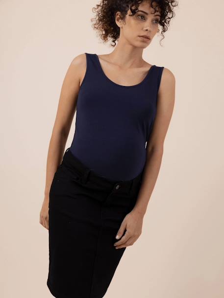 Maternity Denim Skirt, June by ENVIE DE FRAISE black - vertbaudet enfant 
