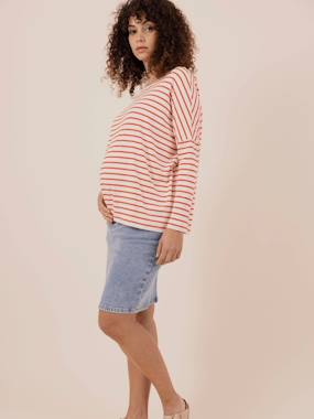 Maternity-Denim Skirt for Maternity, June by ENVIE DE FRAISE