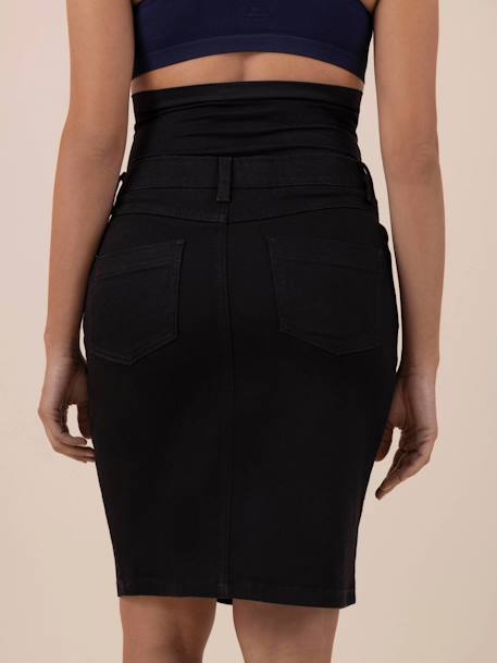 Maternity Denim Skirt, June by ENVIE DE FRAISE black - vertbaudet enfant 