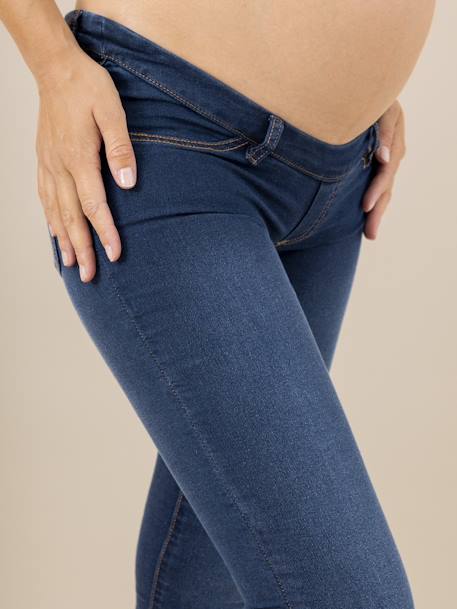 Jean de grossesse slim sans bandeau classic bleu jean - vertbaudet enfant 