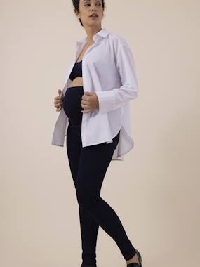 Maternity-Trousers-Slim Leg Jeans for Maternity, Seamless Belly Band, Clint by ENVIE DE FRAISE
