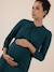 Dress for Maternity, Jenna LS by ENVIE DE FRAISE fir green - vertbaudet enfant 