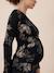 Top for Maternity, Fiona Ls by ENVIE DE FRAISE printed black - vertbaudet enfant 