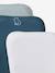 Set of 3 Changing Mattress Covers grey blue - vertbaudet enfant 
