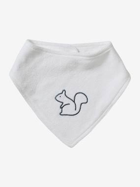 Puériculture-Lot de 3 bavoirs bandanas en éponge