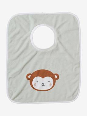Lot de 3 bavoirs animaux à enfiler - vertbaudet enfant Puériculture-Lot de 3 bavoirs animaux à enfiler