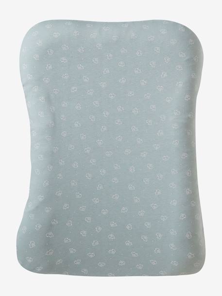 Set of 3 Changing Mattress Covers grey blue - vertbaudet enfant 