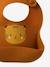 Lot 2 bavoirs en silicone marron - vertbaudet enfant 