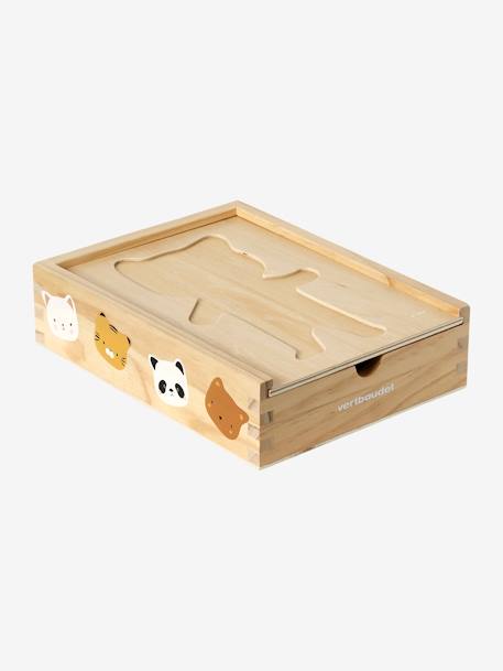 Boite des animaux à habiller en bois FSC® bois - vertbaudet enfant 