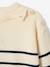 Pull fille marinière fantaisie marine+rayé marine - vertbaudet enfant 