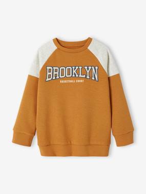 Team Brooklyn Colourblock Sports Sweatshirt for Boys  - vertbaudet enfant