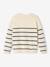 Pull fille marinière fantaisie marine+rayé marine - vertbaudet enfant 
