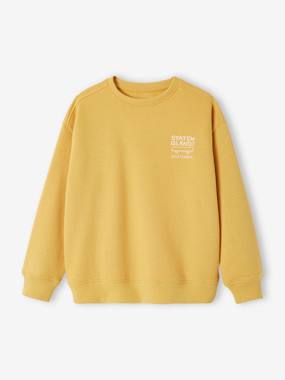 Boys-Sweatshirt with Chest Motif for Boys