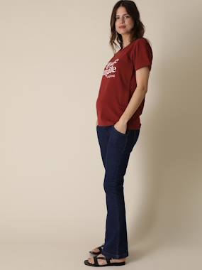 Vêtements de grossesse-Pantalon-Jean flare de grossesse Gaetan ENVIE DE FRAISE