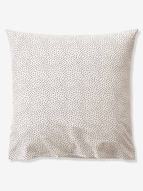Duvet Cover + Pillowcase Set with Recycled Cotton for Children, Poetry Princess printed white - vertbaudet enfant 