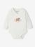 Lot de 5 bodies ouverture naissance bébé en coton biologique taupe - vertbaudet enfant 
