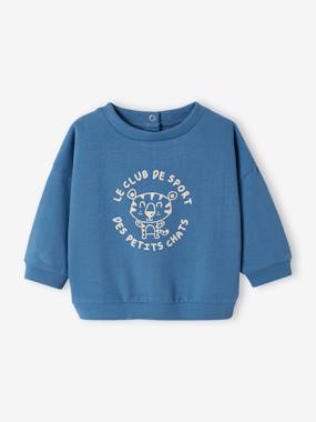 Basics Sweatshirt in Fleece for Babies  - vertbaudet enfant