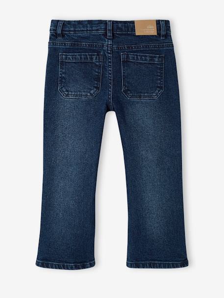7/8 Flared Jeans for Girls - denim blue, Girls