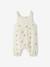 Combinaison bébé naissance en gaze de coton beige+blanc+écru+tilleul imprimé - vertbaudet enfant 