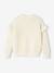 Ruffled Jumper in Fancy Knit for Girls coral+vanilla - vertbaudet enfant 