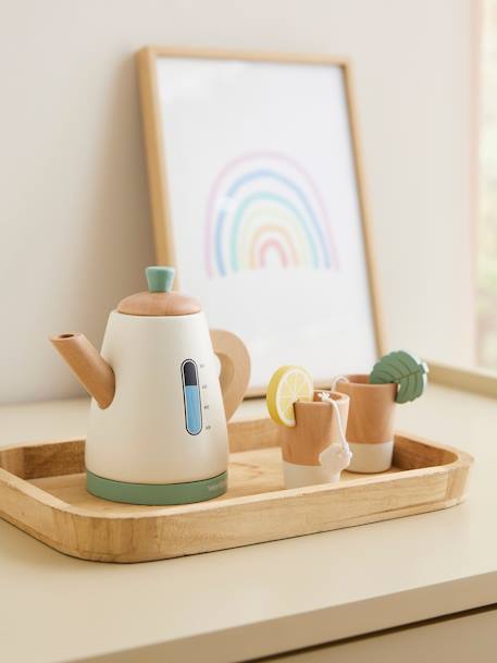 Set bouilloire en bois FSC® bois - vertbaudet enfant 