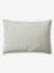 Parure housse de couette et taie d'oreiller avec coton recyclé MOISSON blanc imprimé - vertbaudet enfant 