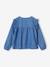 Denim Shirt with Ruffles for Girls stone - vertbaudet enfant 