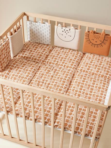 Floor Mat / Playpen Base Mat, Ethnic printed beige - vertbaudet enfant 