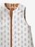 Reversible Sleeveless Baby Sleeping Bag with Central Opening, Ethnic printed beige - vertbaudet enfant 