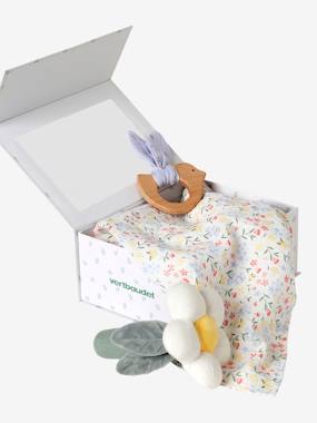 3-Item Gift Box: Soft Toy + Rattle + Picture Book  - vertbaudet enfant