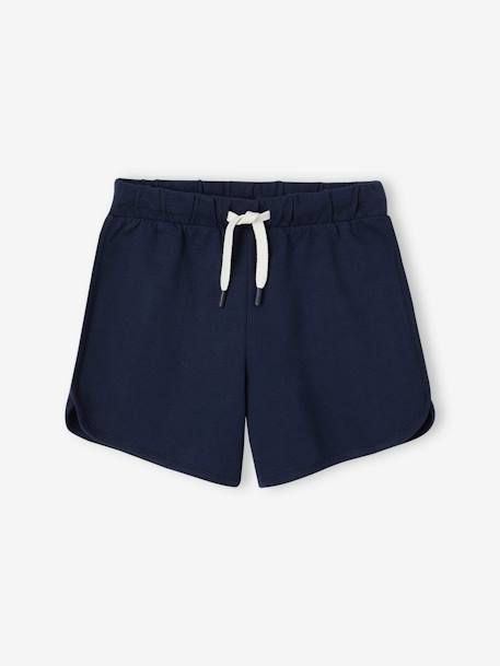 Short fille sport en molleton écru+marine+vanille+vert d'eau - vertbaudet enfant 