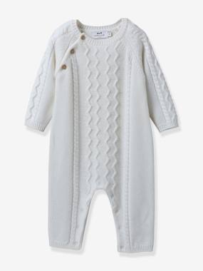 Jumpsuit in Wool & Cashmere for Babies, by CYRILLUS  - vertbaudet enfant