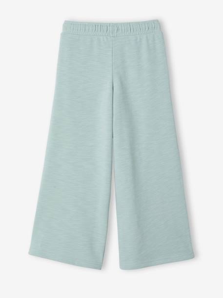 Jogging fille large marine+vert+vert d'eau - vertbaudet enfant 