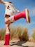 Bottes de pluie enfant Lolly Pop guimauve+rouge - vertbaudet enfant 