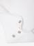 Lot de 5 bodies à bretelles naissance en coton biologique vieux rose - vertbaudet enfant 