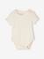 Pack of 7 Short Sleeve Bodysuits, Cutaway Shoulders, BASICS for Babies multicoloured - vertbaudet enfant 
