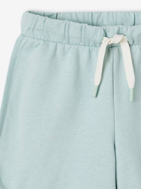 Short fille sport en molleton écru+marine+vanille+vert d'eau - vertbaudet enfant 