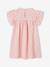 Robe fille en gaze de coton imprimée beige+beige imprimé+rose+rose pâle+vanille - vertbaudet enfant 