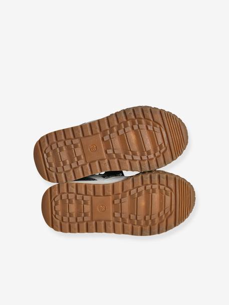Trainers with Elasticated Laces for Children, Designed for Autonomy brut denim - vertbaudet enfant 