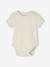 Pack of 7 Short Sleeve Bodysuits, Cutaway Shoulders, BASICS for Babies multicoloured - vertbaudet enfant 