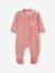 Lot de 2 pyjamas bébé fille en velours vieux rose - vertbaudet enfant 