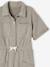 Combinaison en molleton fille khaki - vertbaudet enfant 